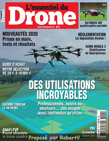 L’Essentiel du Drone N°11- Octobre-Decembre 2019