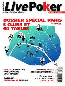 Live Poker - Octobre 2019