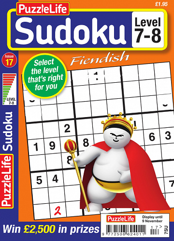 PuzzleLife Sudoku Fiendish - Issue 17