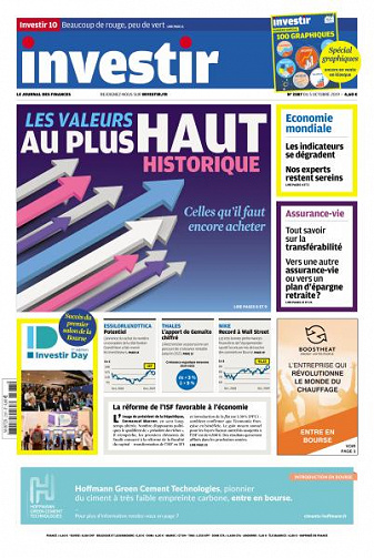 Investir - 5 Octobre 2019
