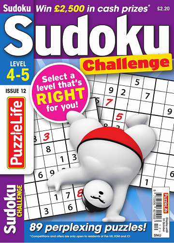 PuzzleLife Sudoku Challenge - Issue 12