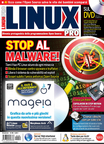 LINUX PRO - N. 196 Agosto/Settembre 2019