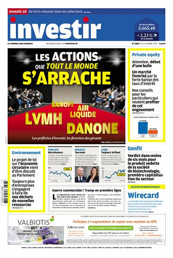 Investir - 12 Octobre 2019