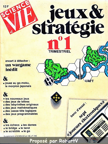 Science et Vie - Jeux & Stratégie N°01 - Février 1980