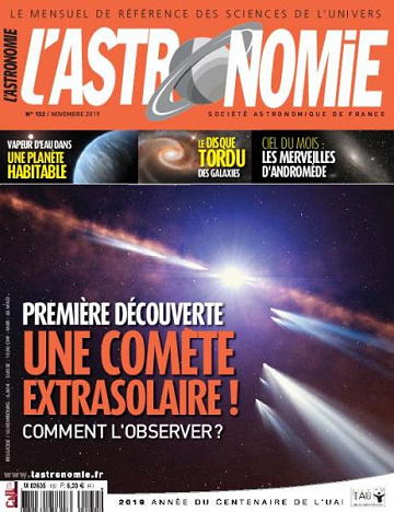 L’Astronomie - Novembre 2019