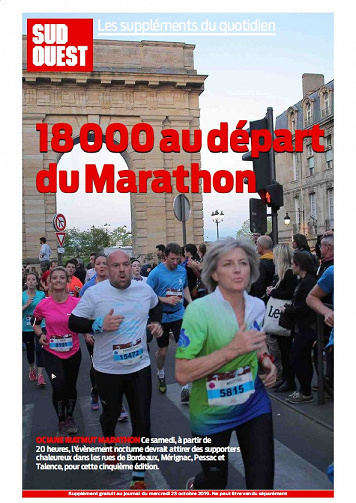Marathon de Bordeaux 2019 (Sud Ouest Sud-Gironde)