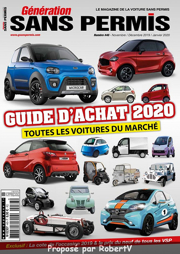 Génération sans Permis N°40 - Novembre 2019 - Janvier 2020