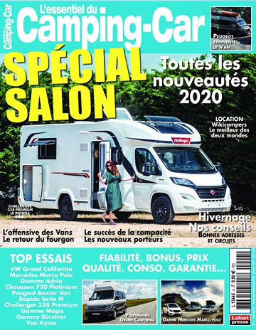 L’Essentiel du Camping-Car - Novembre 2019 - Janvier 2020