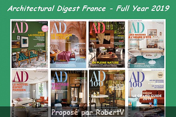 AD (Architectural Digest France) - Full 2019 + Hors-Série
