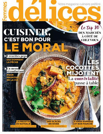 Délices de Femmes d’Aujourd’hui N°13 - Novembre 2019