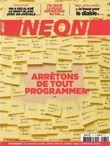 Neon France - Décembre 2019 - Janvier 2020