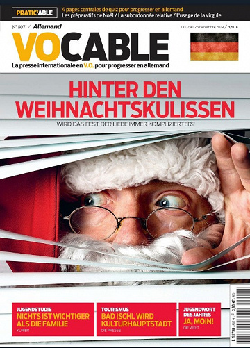 Vocable Allemand N°807 - 12 Au 25 Décembre 2019