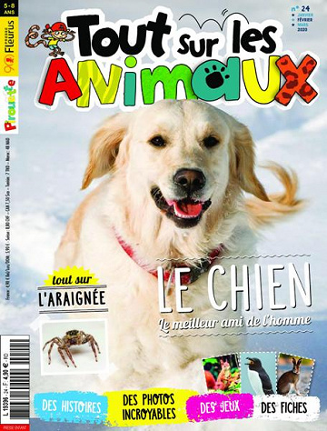 Pirouette Tout sur les Animaux - Janvier-Mars 2020