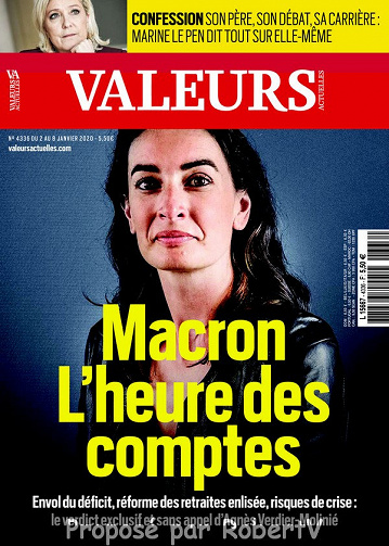 Valeurs Actuelles N°4336 - 2 au 8 Janvier 2020