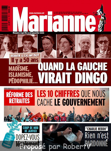 Marianne N°1190 - 3 au 9 Janvier 2020