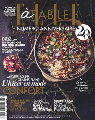 Elle à Table - Janvier-Février 2020