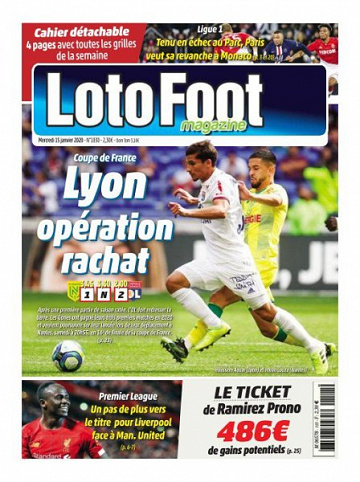 Loto Foot - 15 Janvier 2020