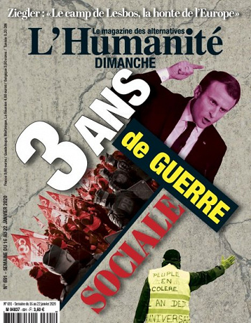 L’Humanité Dimanche - 16 Janvier 2020