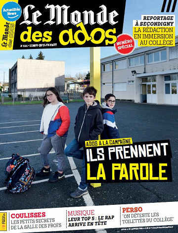 Le Monde des Ados N°444 - 22 Janvier 2020