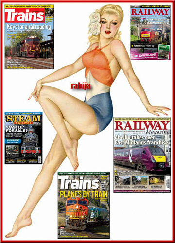 TITANPACK II de magazines divers sur les trains 229 Numéros