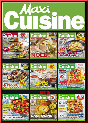 TITANPACK Maxi Cuisine 52 Numéros 39 HS DE 2012 à 2020