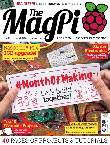 The MagPi N°91 - March 2020