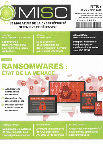 MISC N°107 - Janvier-Février 2020