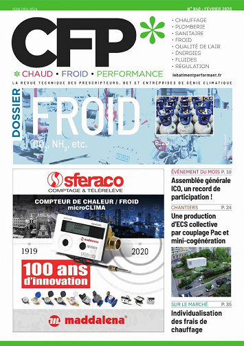 Chaud Froid Performance (CFP) N°840 - Février 2020