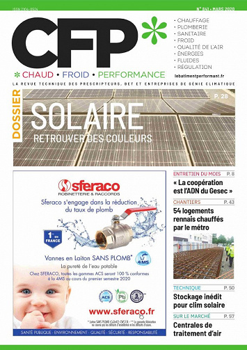 Chaud Froid Performance (CFP) N°841 - Mars 2020