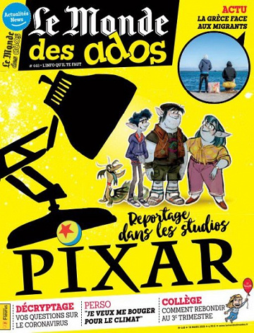 Le Monde des Ados - 18 Mars 2020