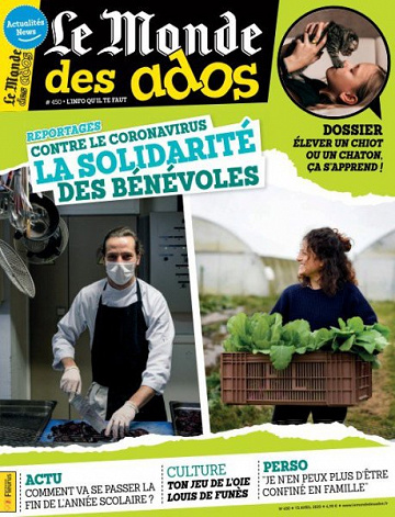 Le Monde des Ados - 15 Avril 2020