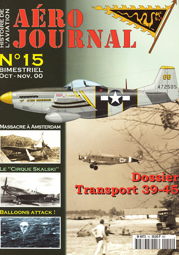 AÉRO JOURNAL - N° 15, Octobre - Novembre 2000