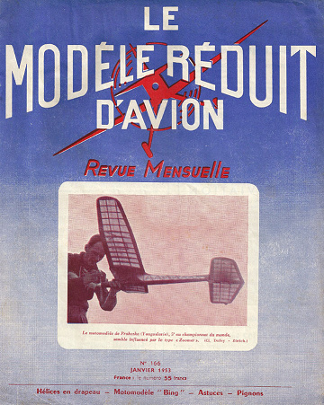 Le Modèle Réduit d’Avion - N° 166, Janvier 1953