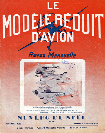 Le Modèle Réduit d’Avion - N° 165, Décembre 1952