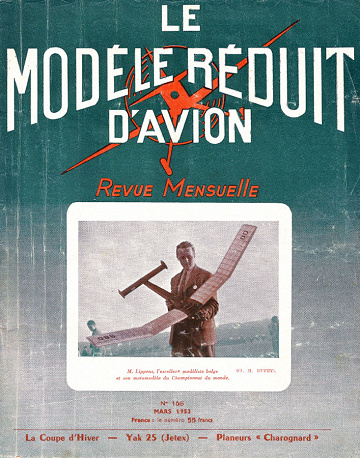 Le Modèle Réduit d’Avion - N° 168, Mars 1953