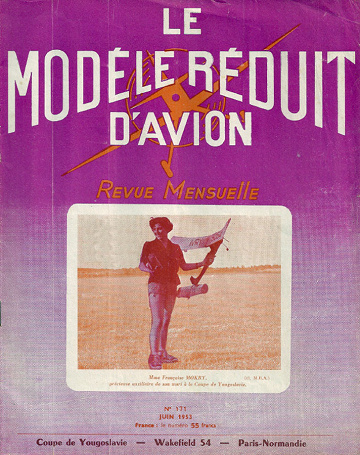 Le Modèle Réduit d’Avion - N° 171, Juin 1953