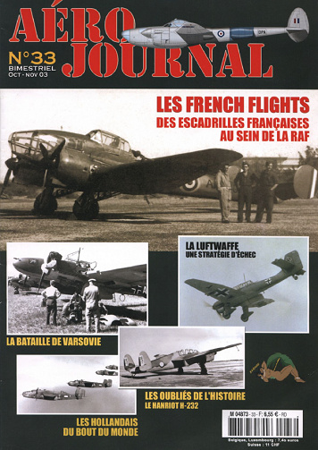 AÉRO JOURNAL - N° 33, Octobre - Novembre 2003