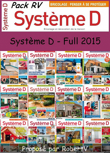 Pack Système D - Année 2015 complète