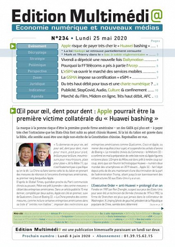 Édition Multimédia - 25 Mai 2020