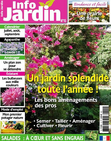 Info Jardin - Juin-Août 2020