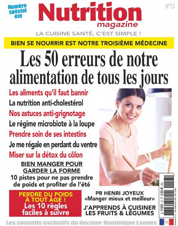 Nutrition Magazine - Juin-Août 2020