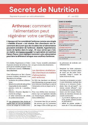 Secrets de Nutrition N°1 - Juin 2020