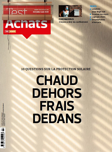 Test Achats N°654 - Juillet-Août 2020