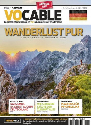 Vocable Allemand - 9 Juillet 2020