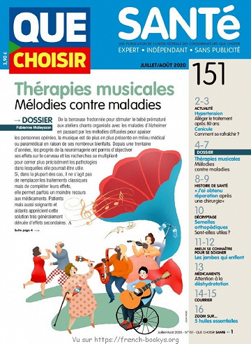 Que Choisir Santé N°151 - Juillet-Août 2020