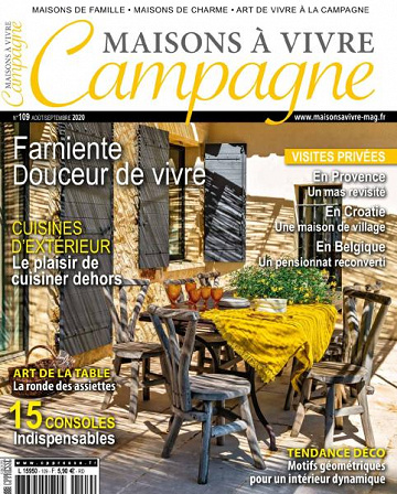 Maisons à Vivre Campagne - Août-Septembre 2020