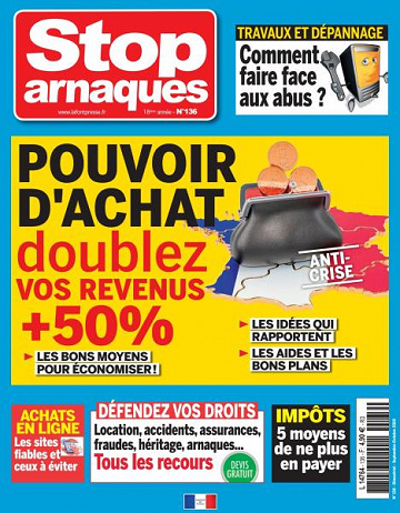 Stop Arnaques - Septembre-Octobre 2020