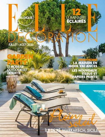 Elle Décoration Belgique - Juillet-Août 2020