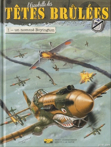 L’escadrille des têtes brûlées - 5 Tomes