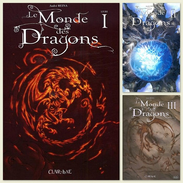 Le Monde des Dragons 3 Tomes